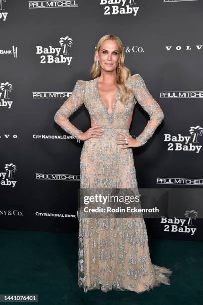 Molly Sims attends the 2022 Baby2Baby Gala presented by Paul Mitchell at Pacific Design Center on November 12, 2022 in West Hollywood, California.