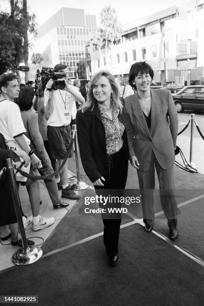 Melissa Etheridge and Julie Cypher