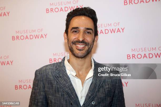 Amir Arison attends The Museum Of Broadway Opening Night at Museum of Broadway on November 12, 2022 in New York City.