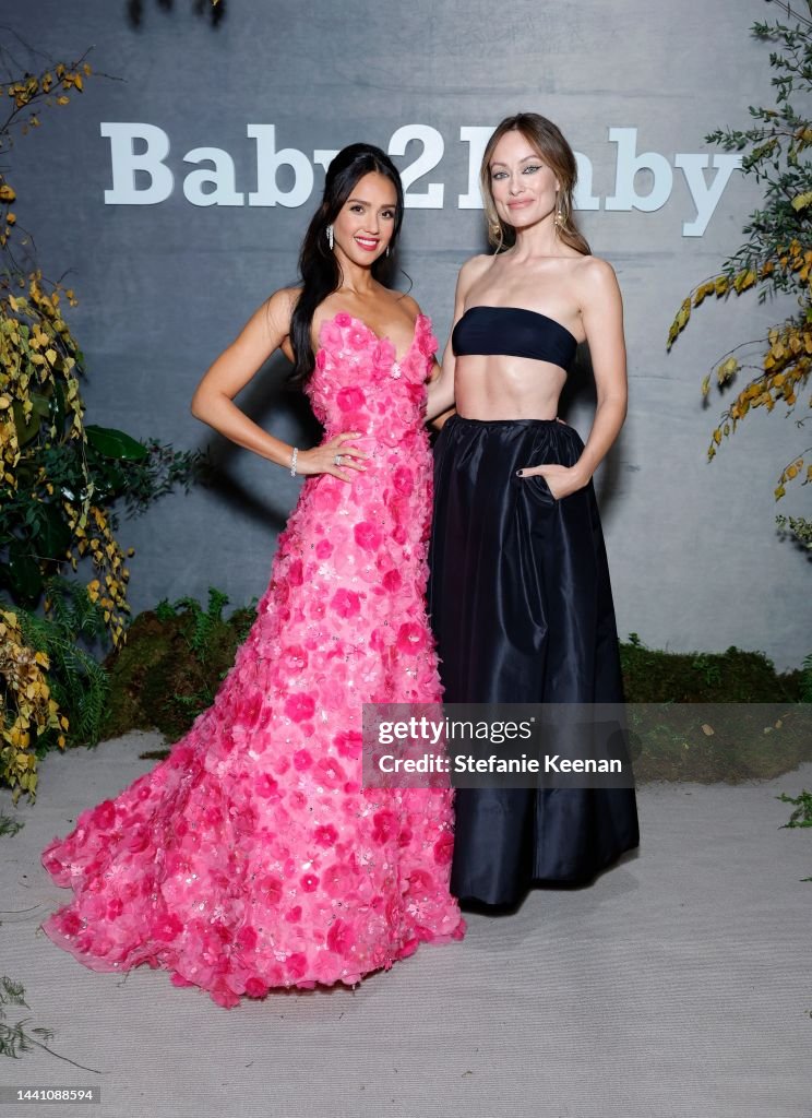 Jessica Alba and Olivia Wilde attends the 2022 Baby2Baby Gala... News ...