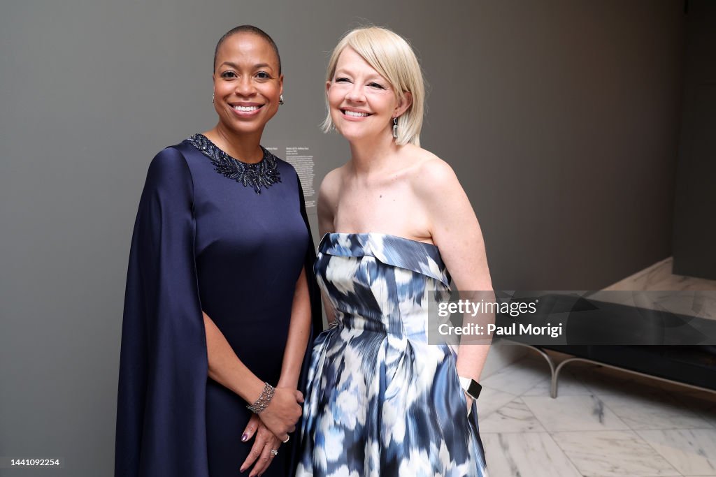 Rhea Combs and Kim Sajet attend the 2022 Portrait Of A Nation Gala on