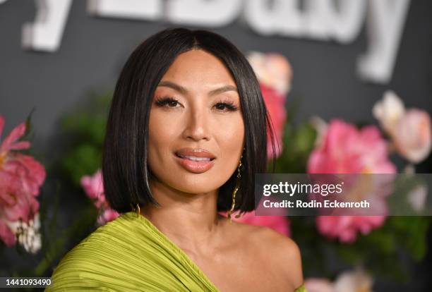 Jeannie Mai Jenkins attends the 2022 Baby2Baby Gala presented by Paul Mitchell at Pacific Design Center on November 12, 2022 in West Hollywood,...