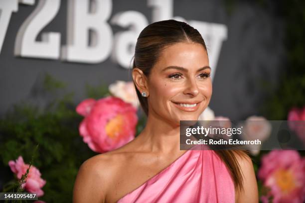 Maria Menounos attends the 2022 Baby2Baby Gala presented by Paul Mitchell at Pacific Design Center on November 12, 2022 in West Hollywood, California.