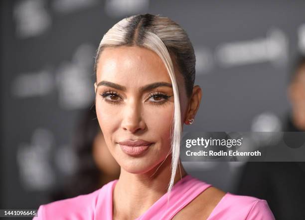 Kim Kardashian attends the 2022 Baby2Baby Gala presented by Paul Mitchell at Pacific Design Center on November 12, 2022 in West Hollywood, California.