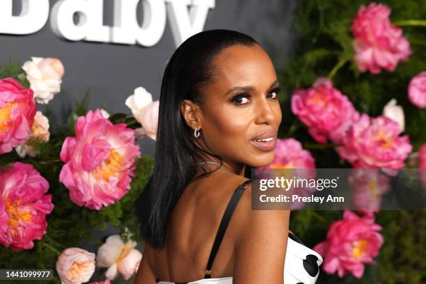 Kerry Washington attends the 2022 Baby2Baby Gala presented by Paul Mitchell at Pacific Design Center on November 12, 2022 in West Hollywood,...