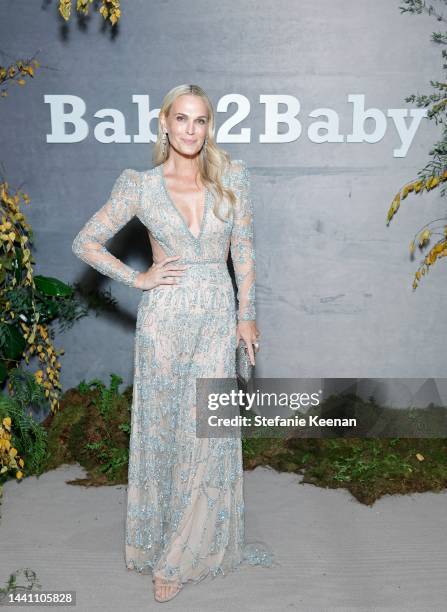Molly Sims attends the 2022 Baby2Baby Gala presented by Paul Mitchell at Pacific Design Center on November 12, 2022 in West Hollywood, California.