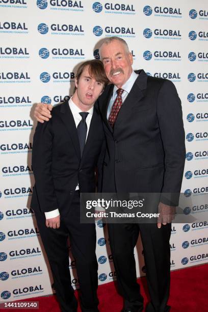 Max McGinley and his father John C. McGinley attend the Global Down Syndrome Foundation’s 14th Annual Be Beautiful Be Yourself Fashion Show at the...