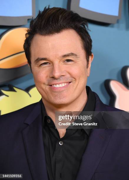 Seth MacFarlane arrives at the FOX's "Family Guy" 400th Episode Celebration at Fox Studio Lot on November 12, 2022 in Los Angeles, California.