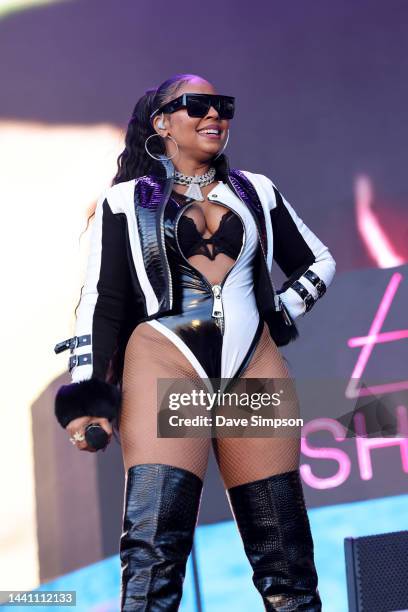 Ashanti performs during Friday Jams Live at Western Springs Stadium on November 13, 2022 in Auckland, New Zealand.