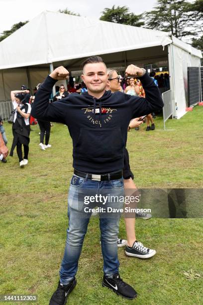 Fans arrive at Friday Jams Live at Western Springs Stadium on November 13, 2022 in Auckland, New Zealand.