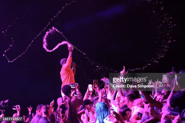 Akon performs during Friday Jams Live at Western Springs Stadium on November 13, 2022 in Auckland, New Zealand.