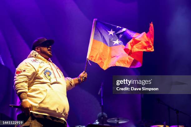 Savage performs during Friday Jams Live at Western Springs Stadium on November 13, 2022 in Auckland, New Zealand.