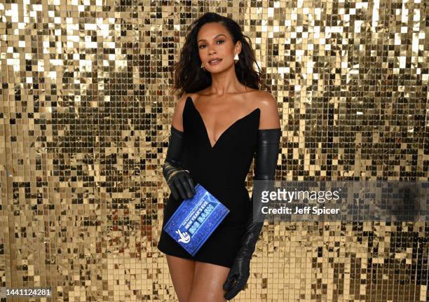 Alesha Dixon will present The National Lottery's Big Bash on 6th December. On November 10, 2022 in London, England.