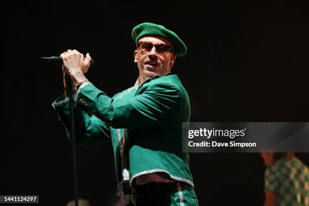 Macklemore performs during Friday Jams Live at Western Springs Stadium on November 13, 2022 in Auckland, New Zealand.