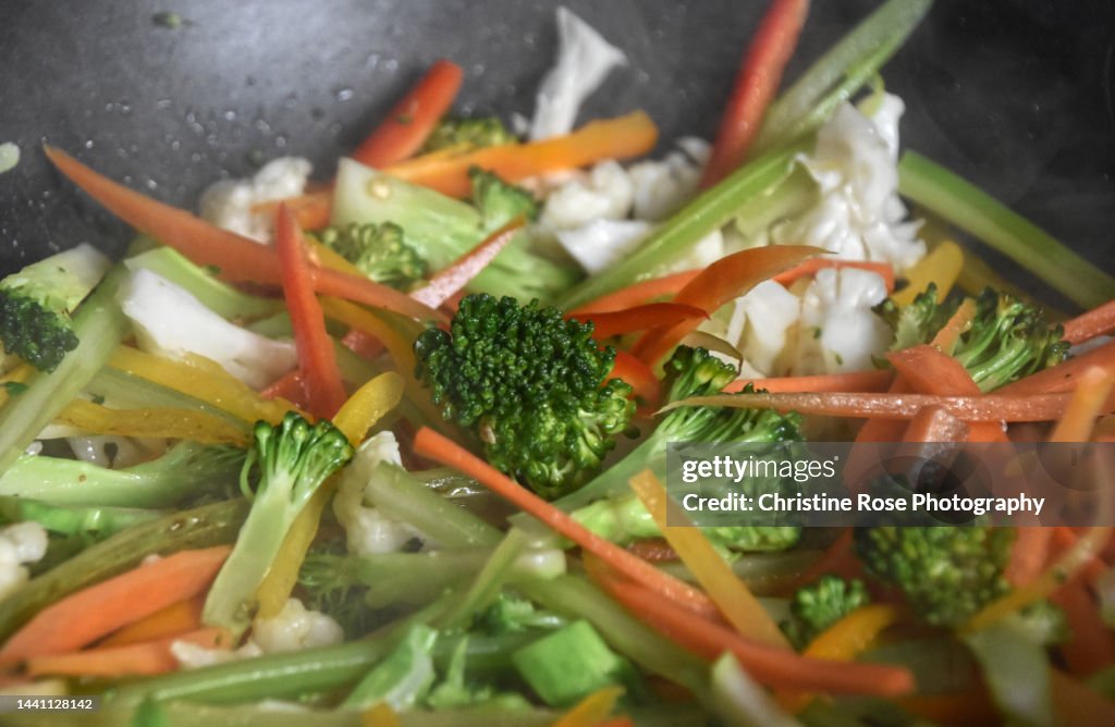 Stir Frying High-Res Stock Photo - Getty Images