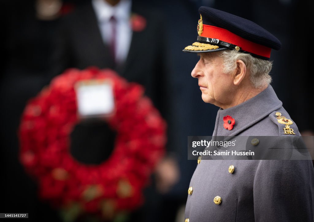 The 2022 National Service Of Remembrance At The Cenotaph
