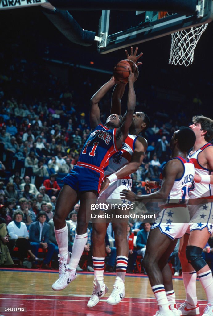 Detroit Pistons v Washington Bullets