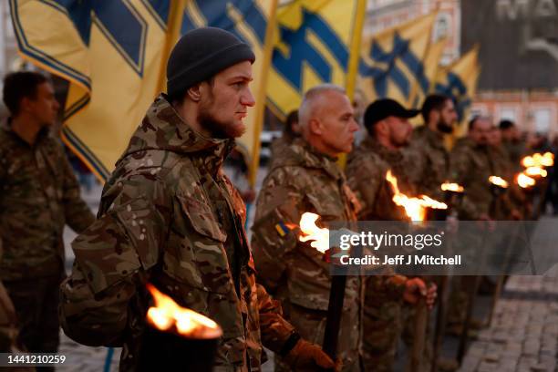 Azoz Regiment Ukrainian Azov Regiment Photos and Premium High Res Pictures - Getty Images