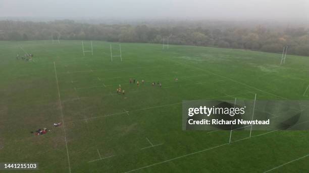 sunday rugby - rugbyplatz stock-fotos und bilder