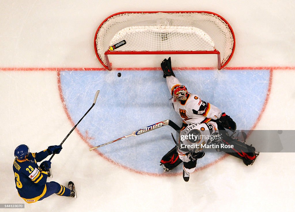 Sweden v Germany - 2012 IIHF Ice Hockey World Championship