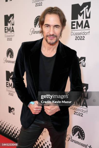 Thomas Hayo attends the MTV Europe Music Awards 2022 held at PSD Bank Dome on November 13, 2022 in Duesseldorf, Germany.