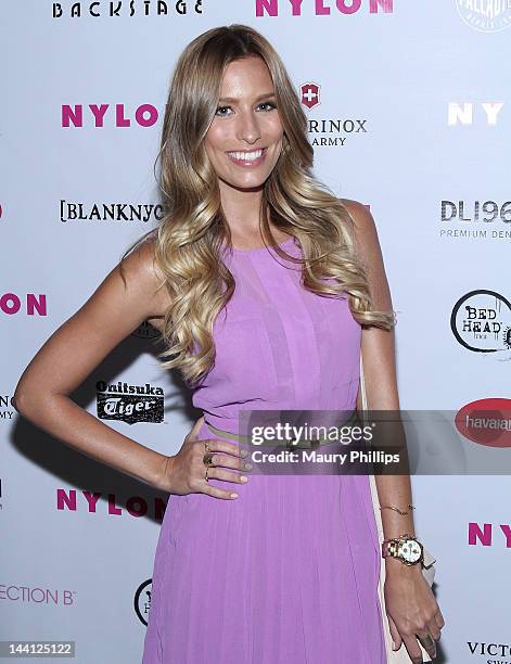 Renee Bargh attends NYLON Magazine And Tommy Girl Celebrate The Annual May Young Hollywood Issue - Party at Hollywood Roosevelt Hotel on May 9, 2012...