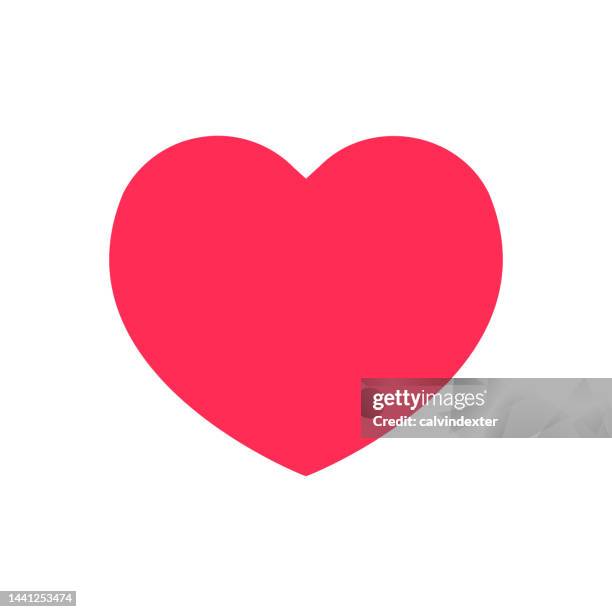 heart shape icon design - love hearts stock illustrations