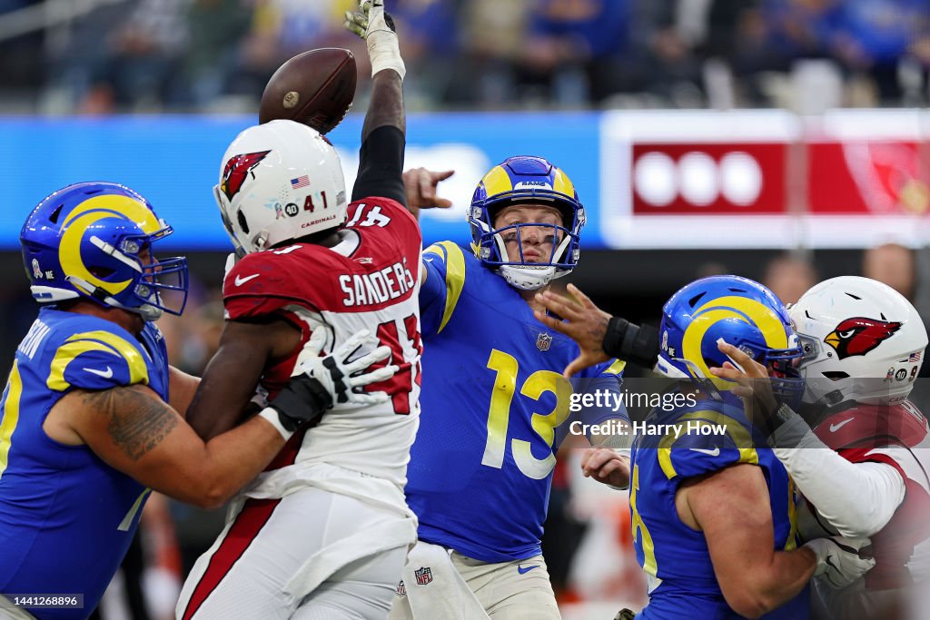 Arizona Cardinals v Los Angeles Rams