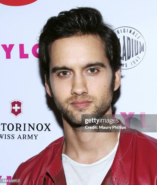 Michael Steger attends the NYLON Magazine And Tommy Girl Celebrate The Annual May Young Hollywood Issue - Party at Hollywood Roosevelt Hotel on May...