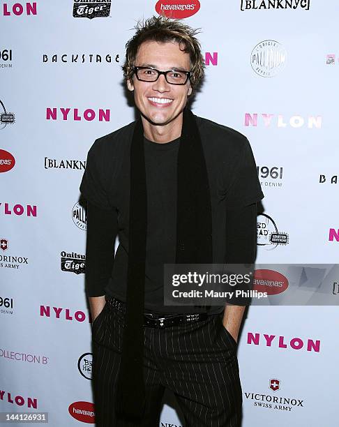 Jesse Woodrow attends the NYLON Magazine And Tommy Girl Celebrate The Annual May Young Hollywood Issue - Party at Hollywood Roosevelt Hotel on May 9,...