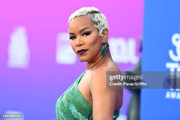 LeToya Luckett attends the 2022 Soul Train Awards presented by BET at the Orleans Arena on November 13, 2022 in Las Vegas, Nevada.