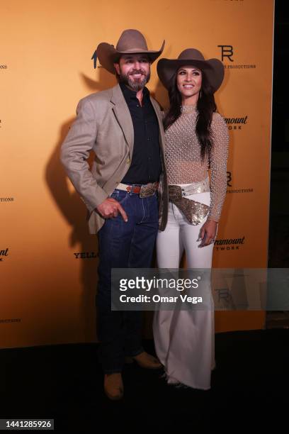 Ethan Lee and guest attend the black carpet during 