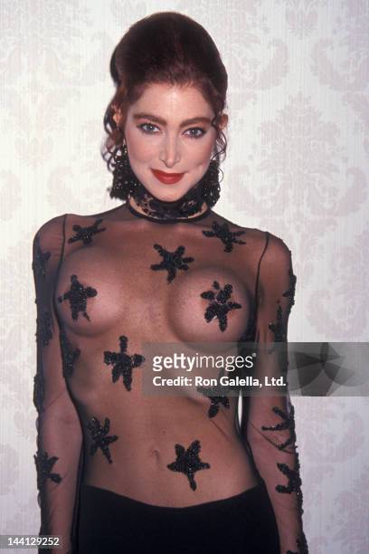Model Catya Sassoon attending "Cocktail Party for Playboy's Playmate of the Year" on May 13, 1993 at the Plaza Hotel in New York City, New York.