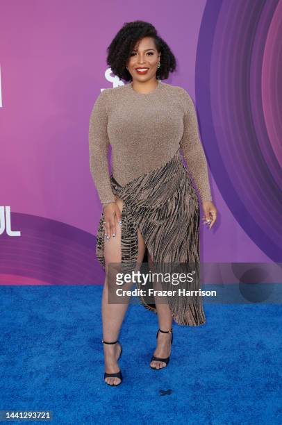Charmaine Walker attends the 2022 Soul Train Awards at the Orleans Arena on November 13, 2022 in Las Vegas, Nevada.