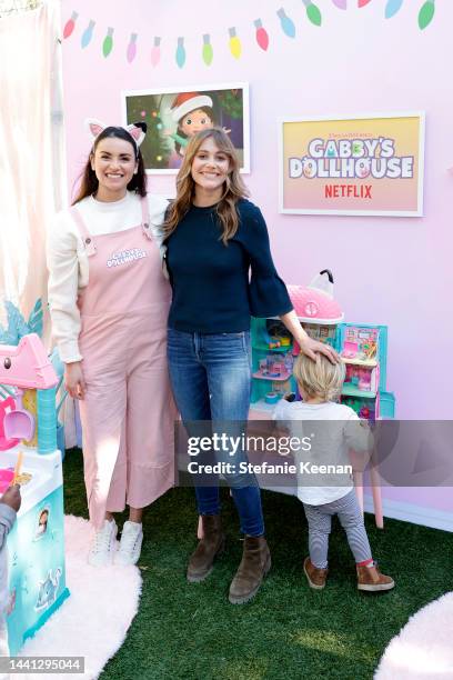 Julianna Guill attends Gabby's Dollhouse Cat-mas Spectacular at Second Home Hollywood on November 13, 2022 in Los Angeles, California.