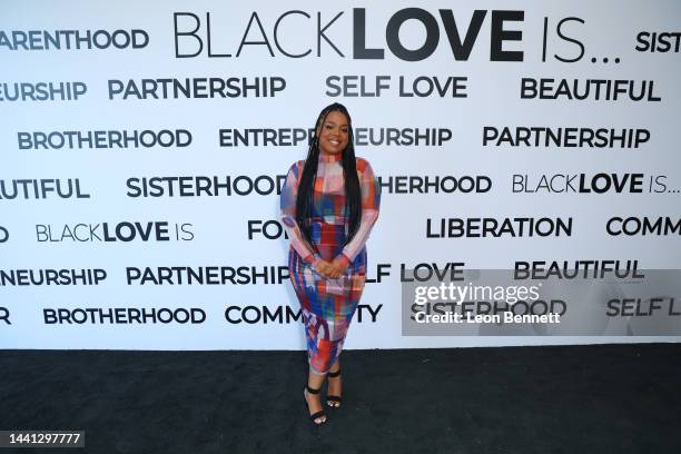 Donielle Nash attends Black Love, Inc. Inaugural "Black Love Honors" Brunch Hosted by Niecy Nash-Betts at Hudson Loft on November 13, 2022 in Los...