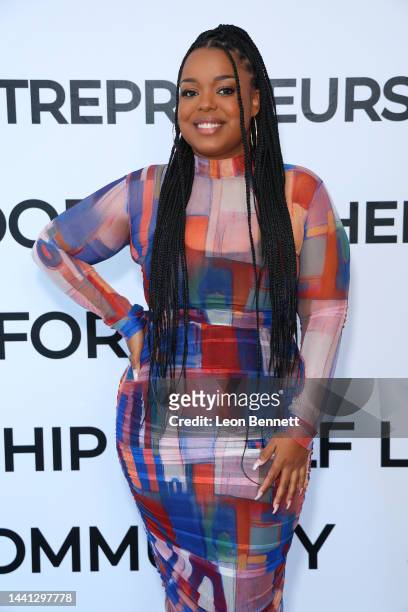 Donielle Nash attends Black Love, Inc. Inaugural "Black Love Honors" Brunch Hosted by Niecy Nash-Betts at Hudson Loft on November 13, 2022 in Los...