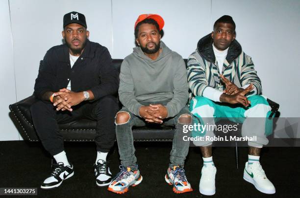 Zaytoven and guests attend AFROTECH Conference 2022 - Day One at Austin Convention Center on November 13, 2022 in Austin, Texas.