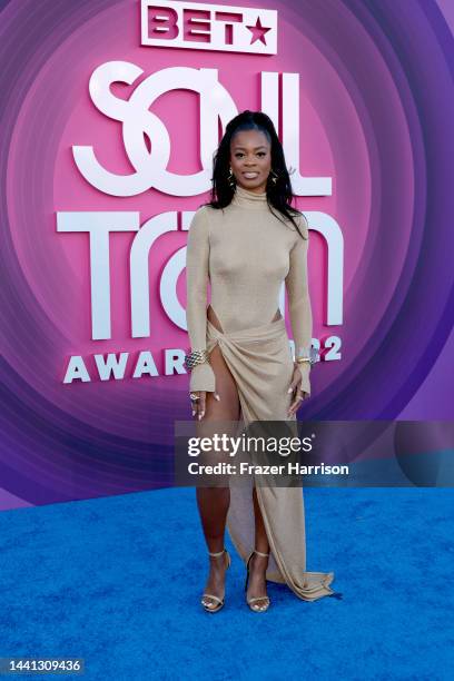 Ari Lennox attends the 2022 Soul Train Awards at the Orleans Arena on November 13, 2022 in Las Vegas, Nevada.