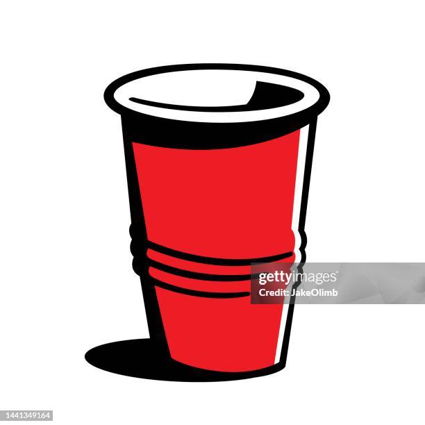 stockillustraties, clipart, cartoons en iconen met plastic cup doodle 6 - beirut