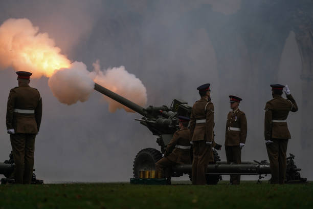 GBR: King Charles' Birthday Marked With Gun Salute In York