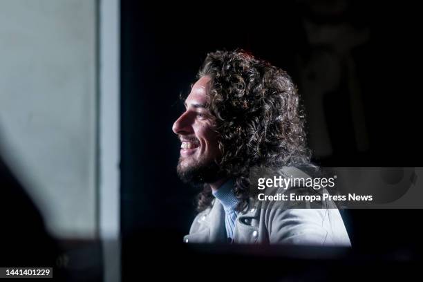 Kiki Morente during the presentation of his show 'Calle del Aire', at the Ambigu del Teatro Pavon, on 14 November, 2022 in Madrid, Spain. The three...
