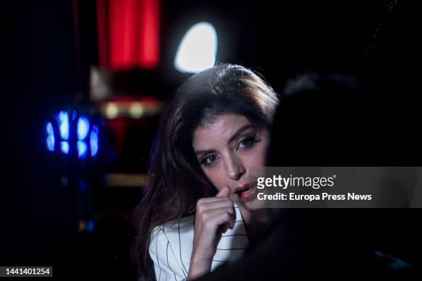 Solea Morente during the presentation of her show 'Calle del Aire', at the Ambigu del Teatro Pavon, on 14 November, 2022 in Madrid, Spain. The three...