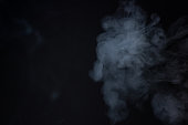 smoke black background overlay design element