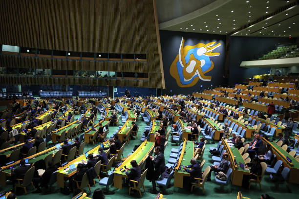 NY: UN General Assembly Votes On Ukraine Reparations Motion