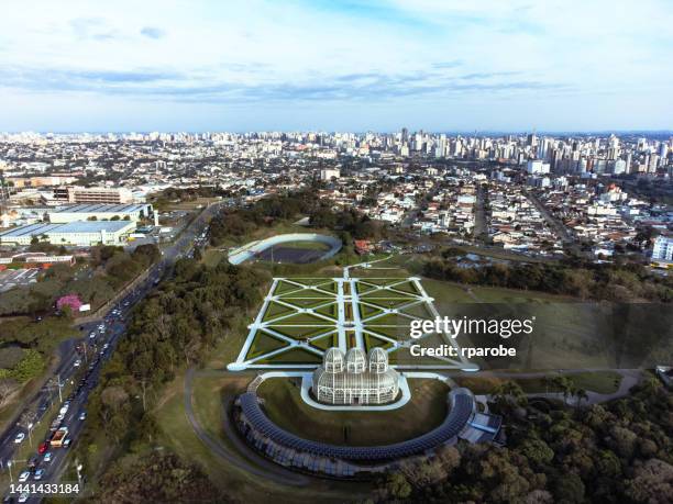 curitiba cityscape - curitiba stockfoto's en -beelden