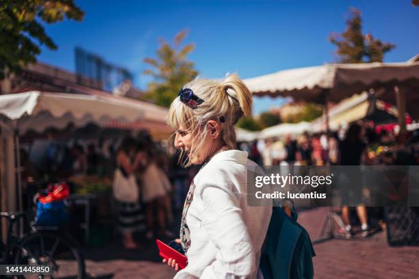 exploring the old town market in nice, france - nice old town stock pictures, royalty-free photos & images