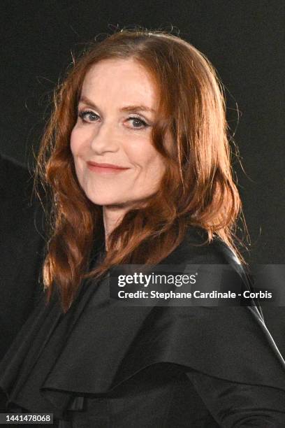 Actress Isabelle Huppert attends the 19th Marrakech International Film Festival - Day Four on November 14, 2022 in Marrakech, Morocco.