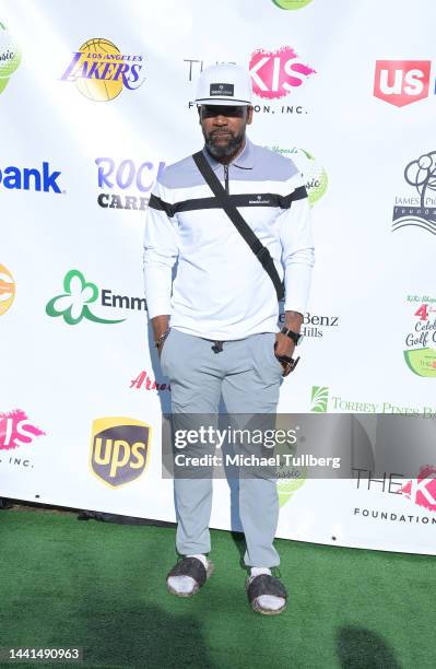 Columbus Short attends KiKi Shepard's 4th annual Celebrity Golf Classic at Porter Valley Country Club on November 14, 2022 in Northridge, California.