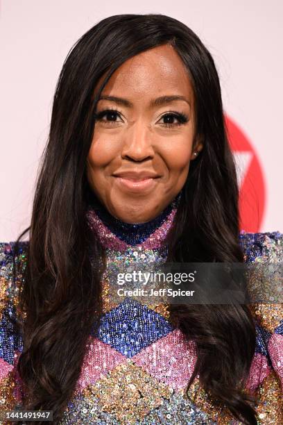 Angellica Bell attends the TV Choice Awards 2022 on November 14, 2022 in London, England.